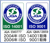 JQA-EM3777 JQA-QMA12859 2004NFISO 14001擾 2006NFISO 9001擾